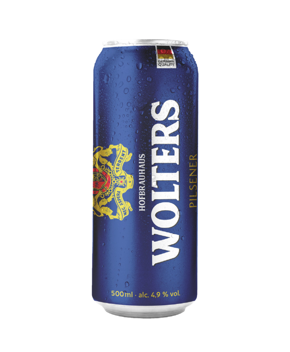 WOLTER PILSENER - bia lúa mạch ( bia vàng ). 